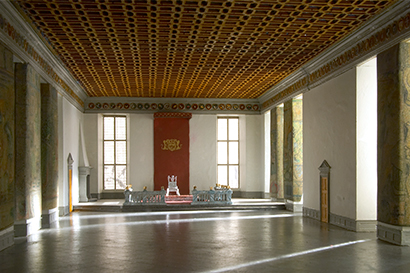 Rikssalen slottet Tre Kronor Kungliga slottet renässans