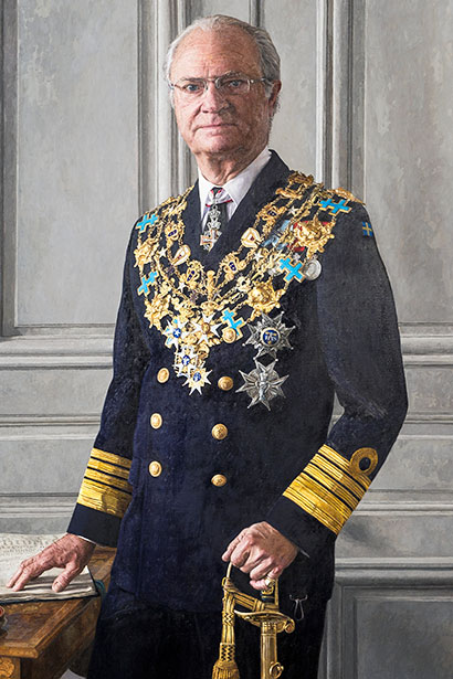 Carl XVI Gustaf 1973– - Kungliga slotten